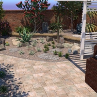 3D visualization of a landscape design