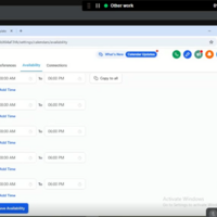 Setting Up Calendar Availability for Auto Appointment Sync"