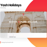 Yash Holiday - Travel Agency Website design Development