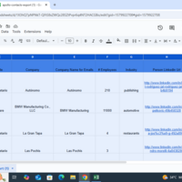 Contact lead using apollo
