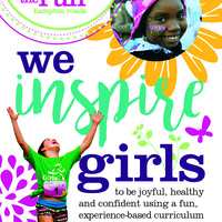 Girls on the Run: vertical banner, large