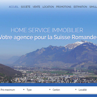 Hsimmo.ch | PHP, JQUERY, HTML, CSS, WORDPRESS