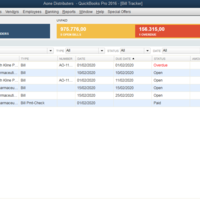 Vendor status on Quickbooks