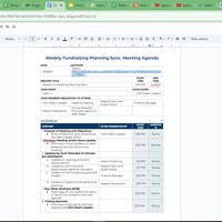 Detailed Meeting Agenda Setup