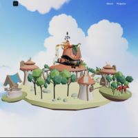 3D Portfolio Website