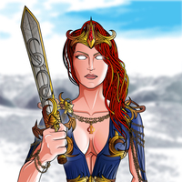 The Greeks NFT Ice goddess