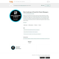 PMI - Data Landscape of GenAI for Project Managers