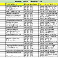 Lead Generation/data mining ( intentionally change some info
