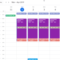 Schedule management