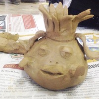 Clay sculpture