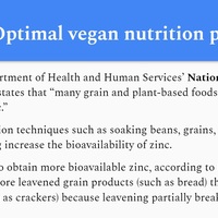 A vegan health and nutrition 