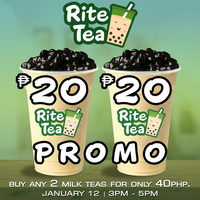 rite tea promo tarpaulin 