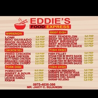 sample  menu