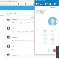 Multi-Tasking= Chat Support while on Cl