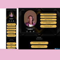 A list building Link In Bio template 