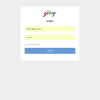 Godrej - Login