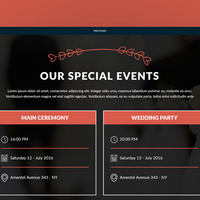 Layout for WordPress Theme - AMORE