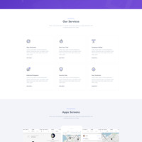 Application - Landing Page Template