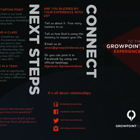 Front Brochure for Church