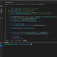 Proof of access to back-end code a my current company.