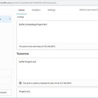 Scheduling post to social media