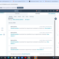hubspot deal tracking