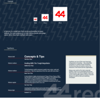 44red logo and branding
