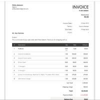 Invoicing Management