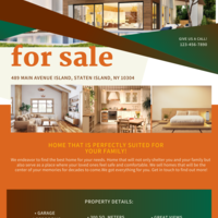 Sample of Real Estate flyers