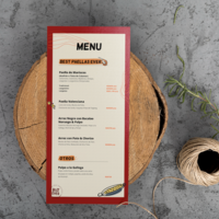 Menu Design