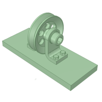 Pulley Assembly (Designspark)
